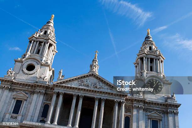 Photo libre de droit de Cathédrale Saintpaul banque d'images et plus d'images libres de droit de Angleterre - Angleterre, Architecture, Bleu