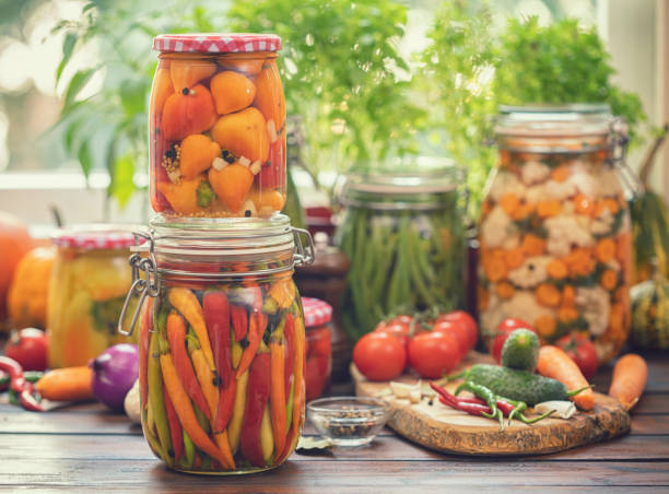 istock Preserving Chili Peppers in a Jars 1178187845