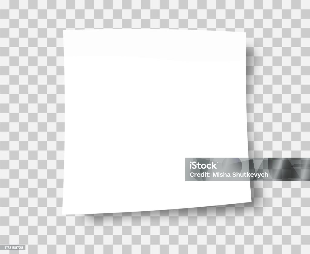 View Note White White Sticky Note