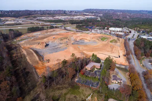 Photo of New Shopping Center Construction