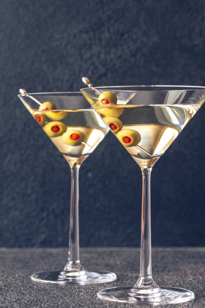 istock Two glasses of martini cocktail 1178198576