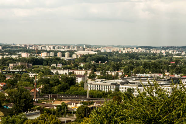 istock View of modern and historic Krakow from Krakus Mound 1178201962