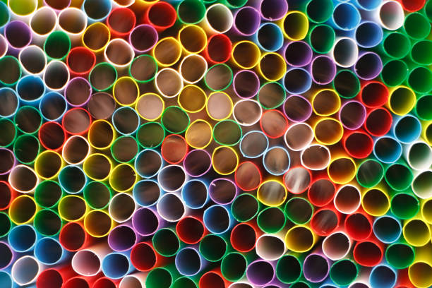 istock Abstract background from many multi-color tubules for a cocktail, selective focus 1178211865