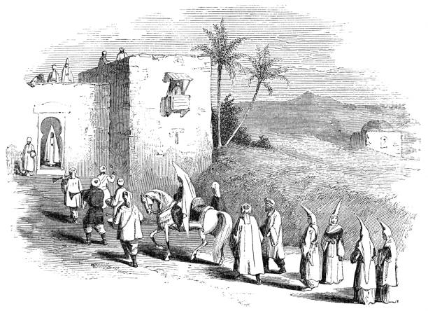 istock Lebanese Druze in Moukhtara, Lebanon - Ottoman Empire 19th Century 1178212264