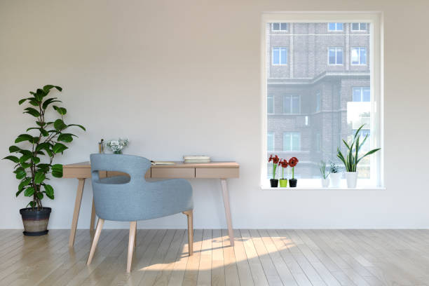 istock home interior in scandinavian style. Mock-up interior. 3d Illustration. 1178218475