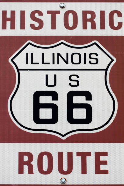 istock Route 66 Sign in Springfield, Illinois 1178223008
