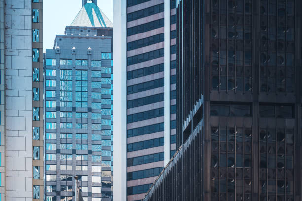 istock Modern office building close up in Hong Kong 1178230155