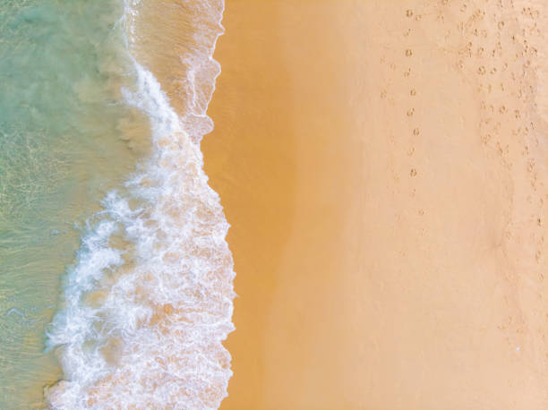 istock Aerial view sea wave white sand beach Phuket 1178231030