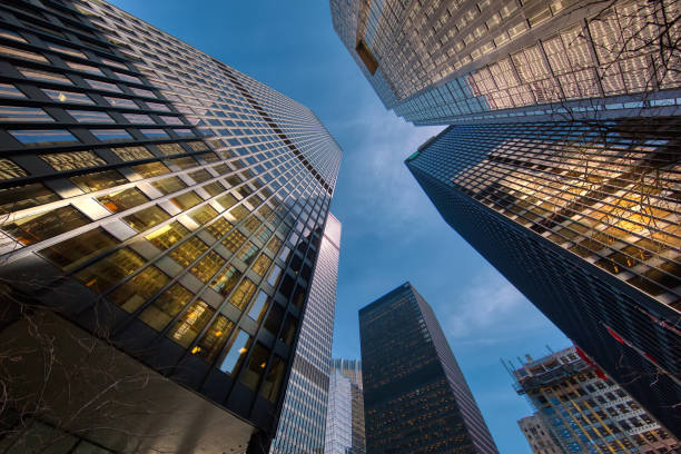 istock Scenic Toronto financial district skyline and modern architecture 1178237303