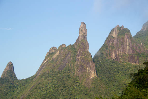 istock Teresopolis mountain range, Our Lady's finger, God finger and Fish head. 1178239973