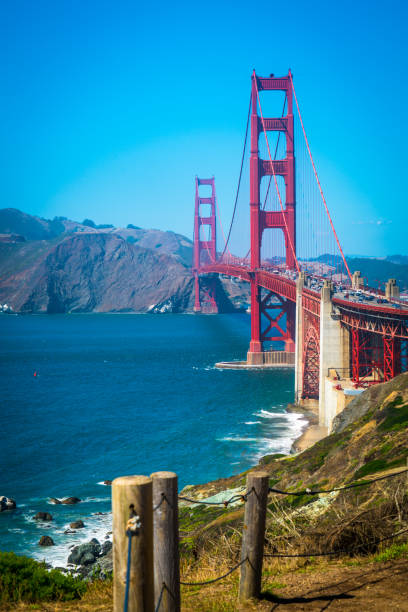 istock Bay area Golden Gate Bridge with Coastal RedWoods 1178249631
