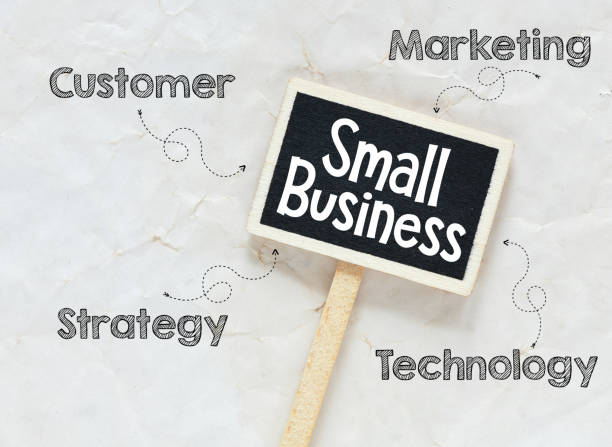 istock Small business text written on a chalkboard. Business concept. 1178272470
