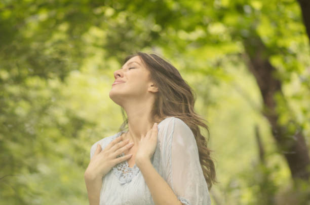 istock Letting the breeze blow her cares away. 1178272645