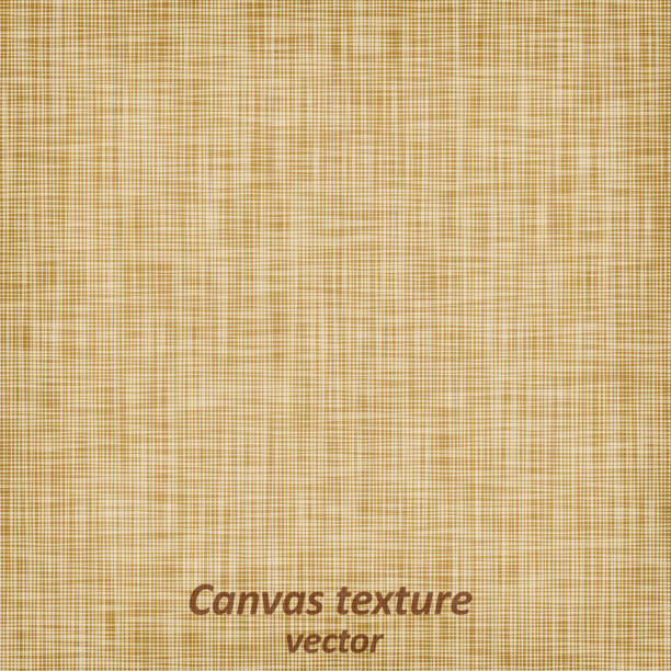 illustrations, cliparts, dessins animés et icônes de texture brune de toile de jute, toile, sac, fond de modèle textile de tissu - burlap canvas burlap sack backgrounds