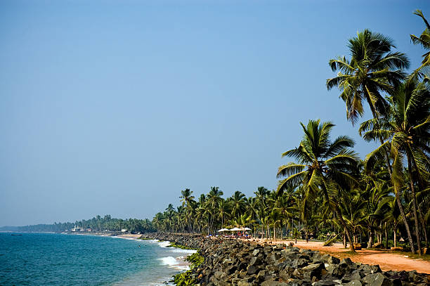 Beautiful view of seaside stock photo