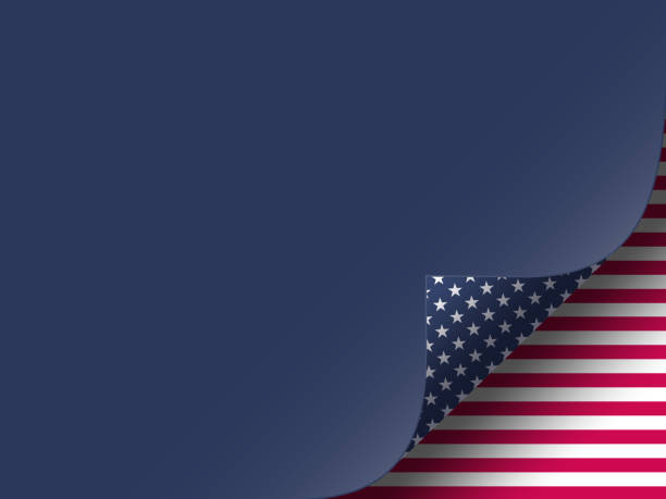 istock USA template in american flag colors 1178276888