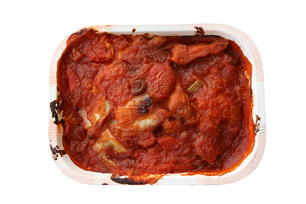 istock Baked Pork Chop on Rice 117827866