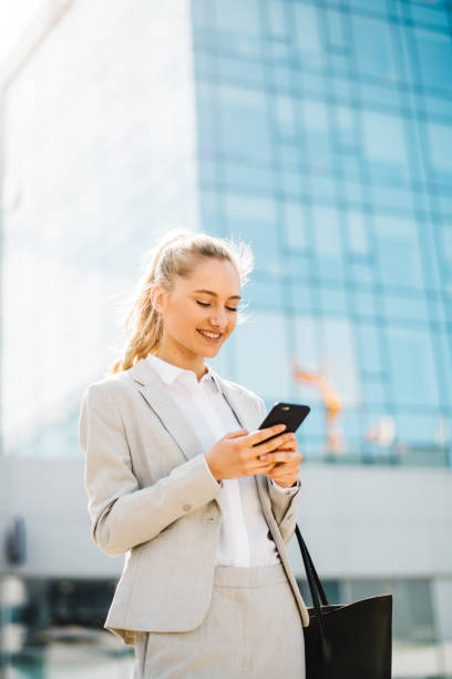istock Businesswoman using mobile phone 1178279176