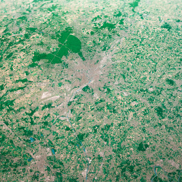 istock Brussels City 3D Render Aerial Landscape View From North Aug 2019 1178284061