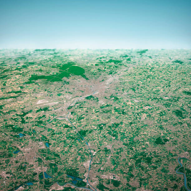 istock Brussels City 3D Render Aerial Horizon View From North Aug 2019 1178284135