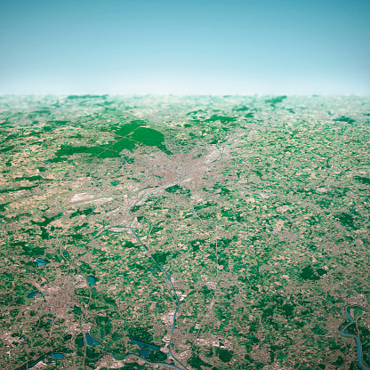3D Render of a Topographic Map of Brussels City, Belgium.\nAll source data is in the public domain.\nContains modified Copernicus Sentinel data (Aug 2019) courtesy of ESA. URL of source image: https://scihub.copernicus.eu/dhus/#/home.\nRelief texture SRTM data courtesy of NASA. URL of source image: https://search.earthdata.nasa.gov/search/granules/collection-details?p=C1000000240-LPDAAC_ECS&q=srtm%201%20arc&ok=srtm%201%20arc