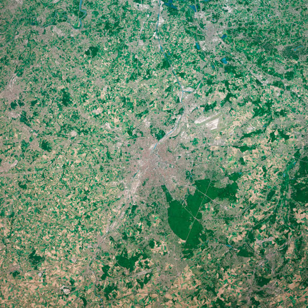 istock Brussels City 3D Render Aerial Top View From South Aug 2019 1178284184