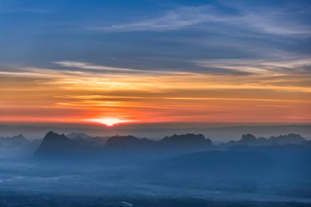 istock Sunrise at Phu Kradueng National Park 1178285338