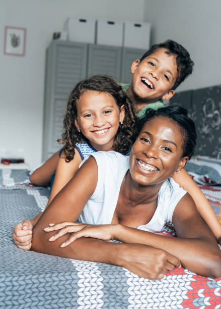 istock Mixed race family 1178288186