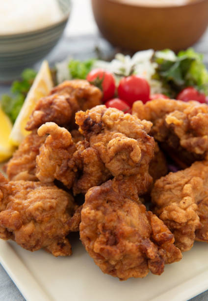istock Japanese fried chicken “karaage