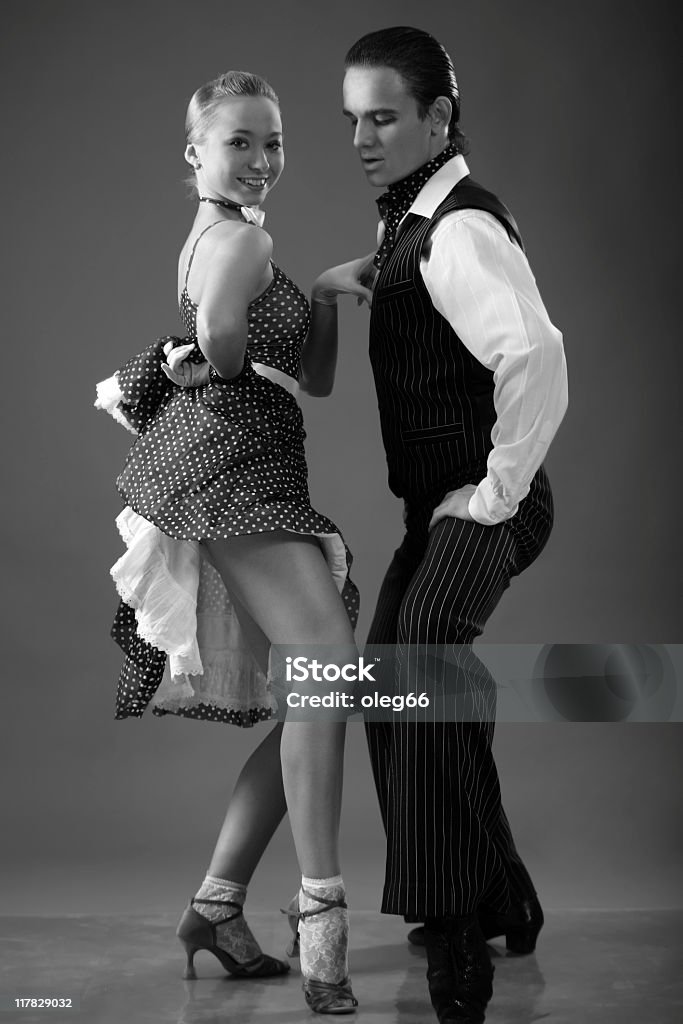 Pareja de baile - Foto de stock de Adulto libre de derechos