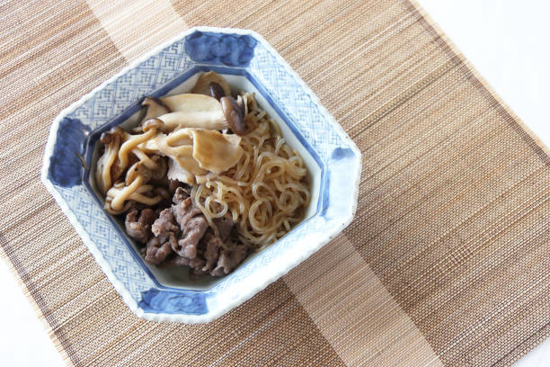 istock simmered beef and Mushroom shirataki 1178291069