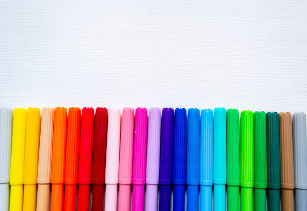 istock school markers on a white wooden background 1178291882