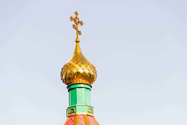 istock green domes of the chirch lit in the setting sun 1178296620