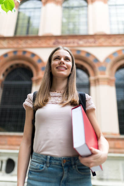 istock Portrait of a smiling university student 1178302075