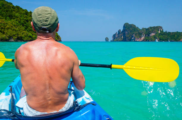 Man Kyacking 30+ Mens Kayaking Stock Photos, Pictures & Royalty-Free Images - iStock