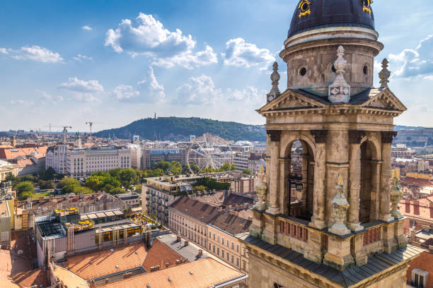 istock Panoramic view of historic buildings and streets. 1178304920