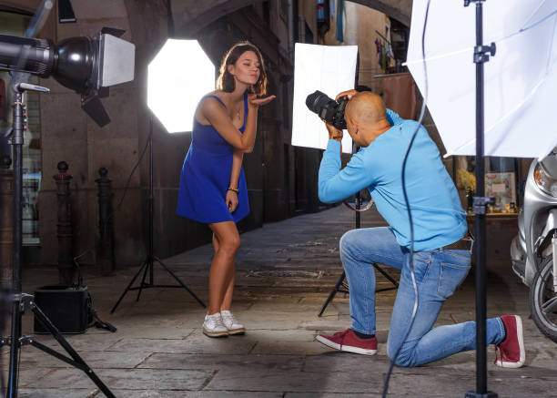 istock Photo shoot of young model 1178314495