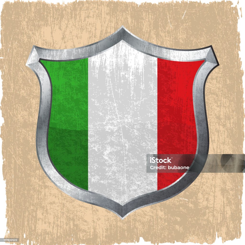 Bandeira italiana em vetor de Fundo royalty free - Vetor de Anti-higiênico royalty-free