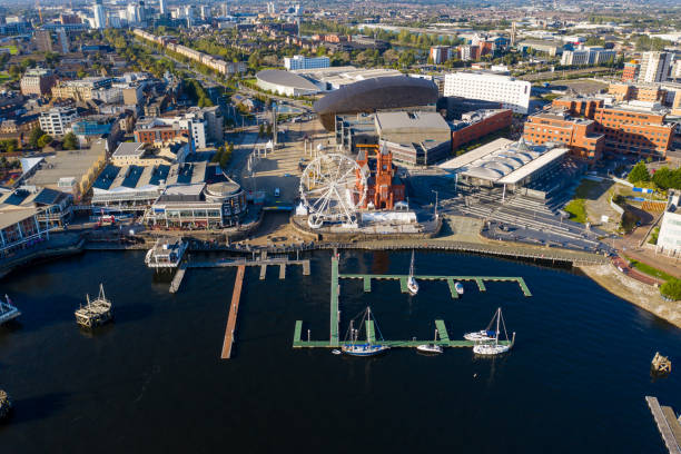 istock Aerial view of Cardiff Bay 1178325138