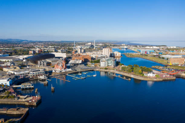 istock Aerial view of Cardiff Bay 1178325166