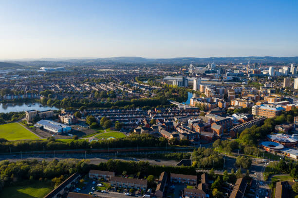 istock Aerial view of Cardiff Bay 1178325201