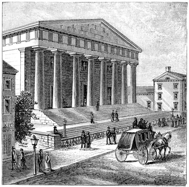 istock The old United States Bank Philadelphia 1178325583