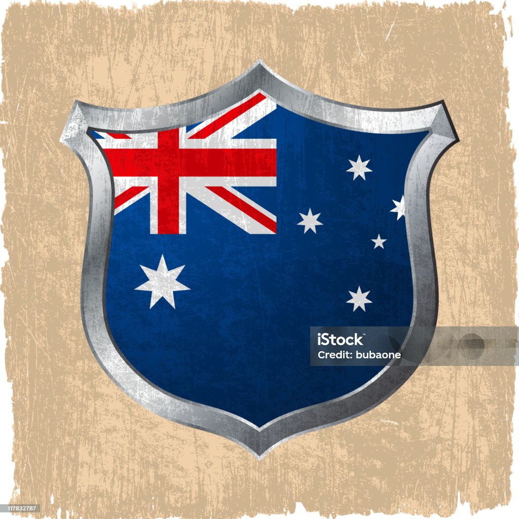 Australian flag on royalty free vector Background Australian flag  Australian Flag stock vector