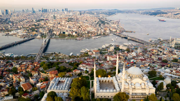 istock Aerial view of Istanbul 1178330339