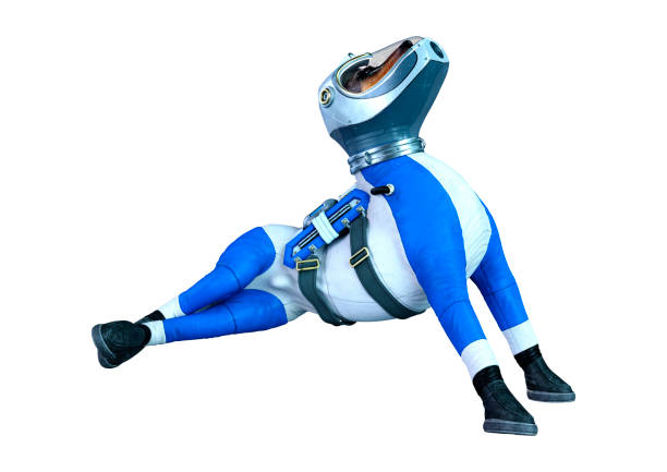 istock 3D illustration astronaut dog on white 1178332453