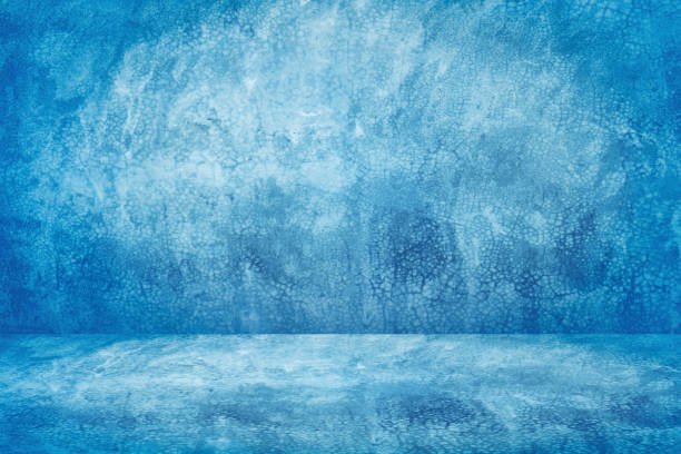 istock blue vintage cement studio and show room background for present product 1178333128
