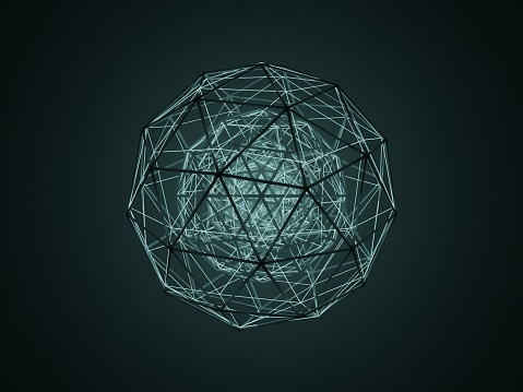 abstract 3D ball technology,  Modeling