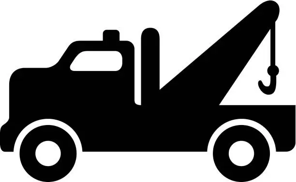 Vector illustration of Tow Truck