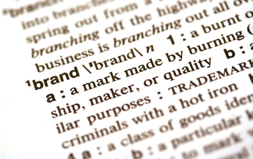 What is a brand and why is it important? This is a dictionary entry defining the marketing term \