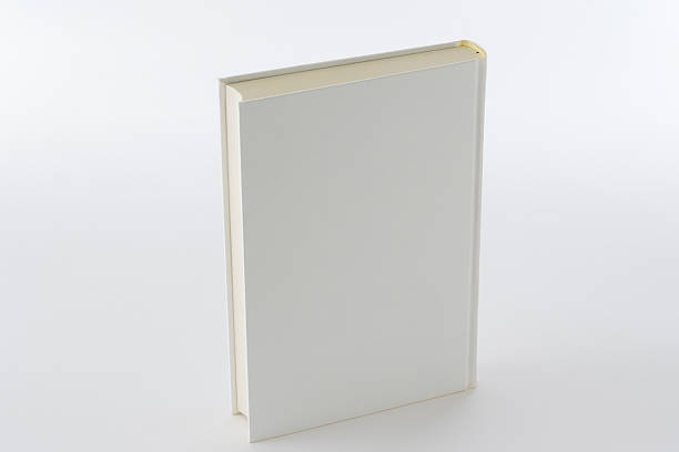 istock Isolated shot of standing white blank book on white background 117834976
